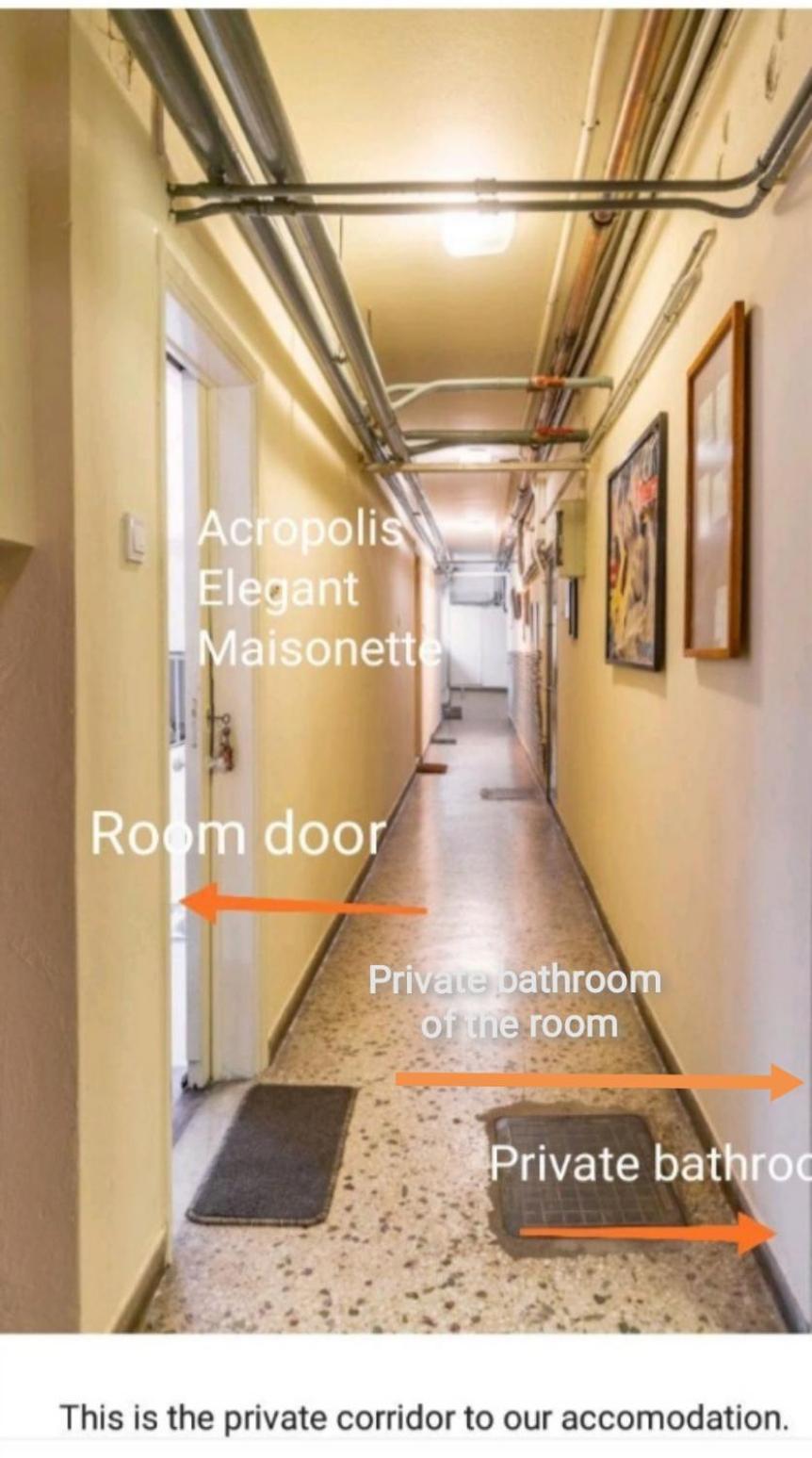 Acropolis Elegant Maisonette By Lodgespot 아테네 객실 사진