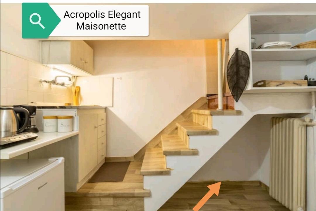Acropolis Elegant Maisonette By Lodgespot 아테네 외부 사진